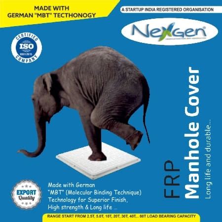 NexGen: FRP Manhole Covers | Manufacturer and exporter of cold storage ...