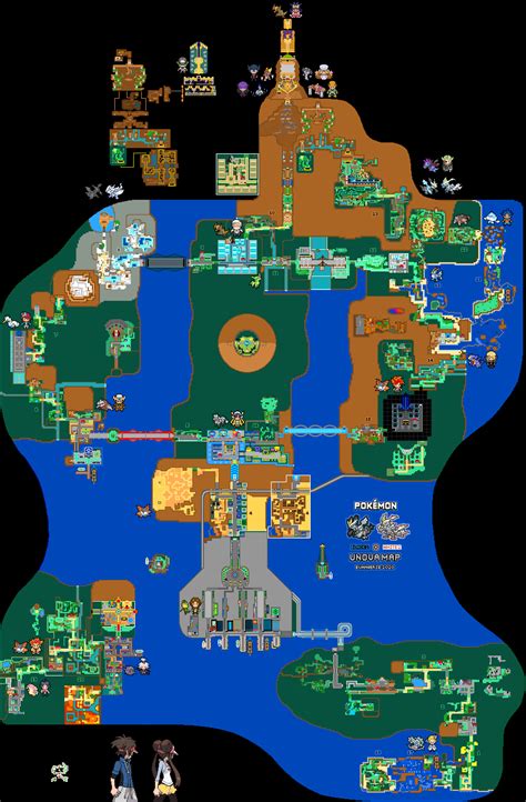 Unova Region Map