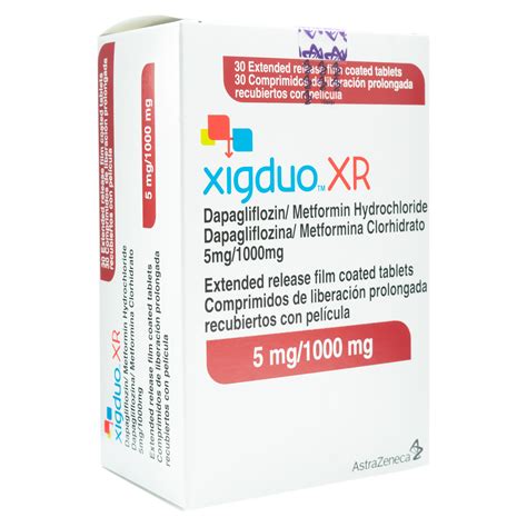 Comprar Xigduo Xr 5/1000Mg X30 Tab X Caja | Walmart Costa Rica ...