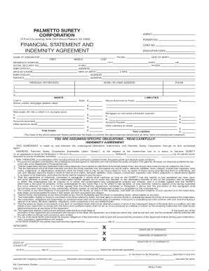 SC Palmetto Surety Corporation PSC-510 2020-2026 - Fill and Sign ...