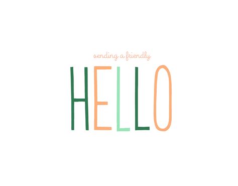 Image result for Friendly Hello