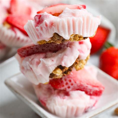 Strawberry Yogurt Bites - All Nutritious