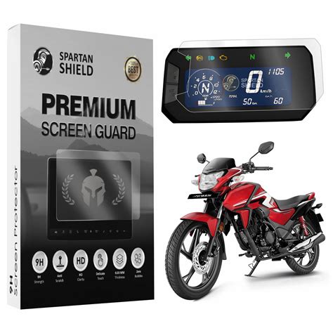 Spartan Shield Digital Meter Screen Guard For HONDA SP160 Bike | 9H TFT ...