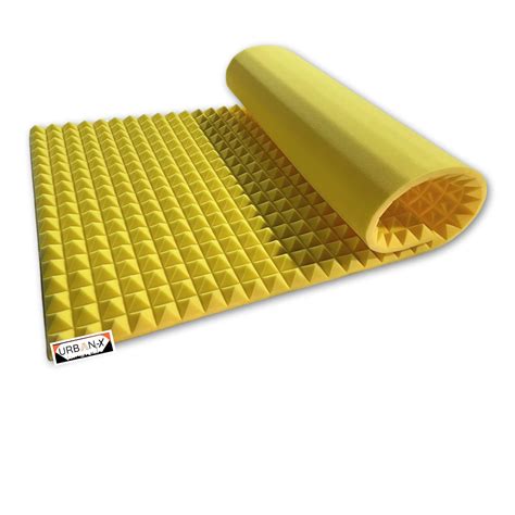 URBAN-X® Pyramid Sheet 6x3 ft - 2 inches Soundproofing Studio Acoustic ...