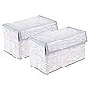 HomeStrap Set Of 4 Non Woven Shirt Stacker/Cloth Storage Foldable ...