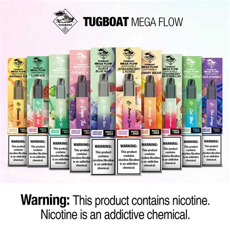 TUGBOAT MEGA FLOW DISPOSABLE 4000 PUFFS INDIA – just vape india