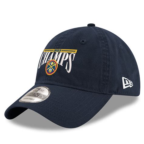 Men's Denver Nuggets New Era Navy 2023 NBA Finals Champions Arch ...
