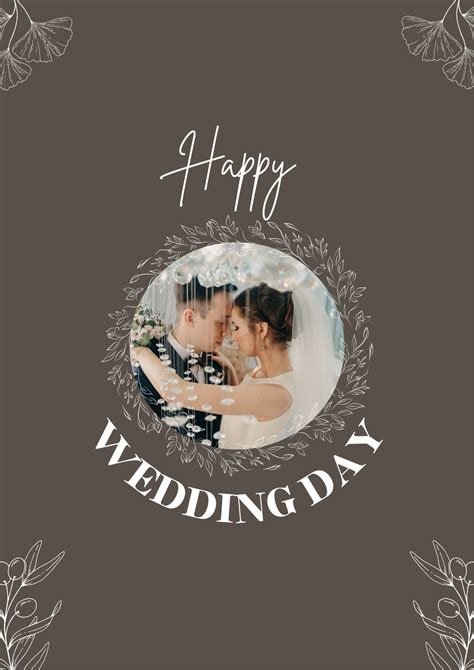 Wedding Poster Template Canva