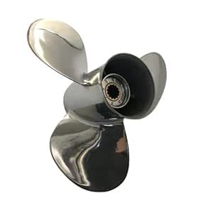 Captain Propeller 10 3/8X13 Fit Mercury Outboard Engine 25hp 30hp 35hp ...