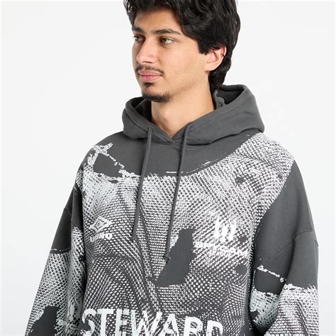 Hoodies and sweatshirts Umbro Steward Vest Masked Hoodie Dark Grey ...