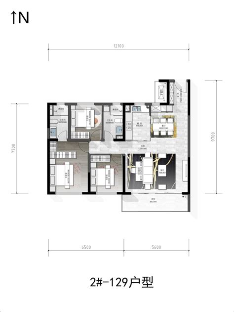 74平小户型只做一间房，简约而不简单的设计理念！_卧室_客厅_空间