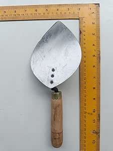 TMC Hand Trowel with Strong Metal Blade and Wooden Handle | Karni/Kanni ...