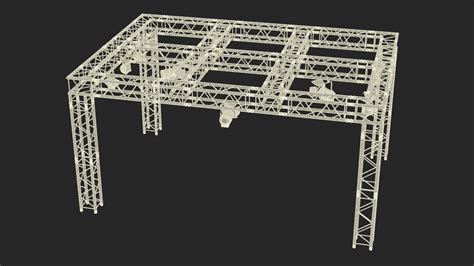 3D Studio Truss Modular Light System model | 3D Molier International