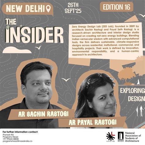 The Insider (Edition 16) - Zero Energy Design Lab | Nasa India Website