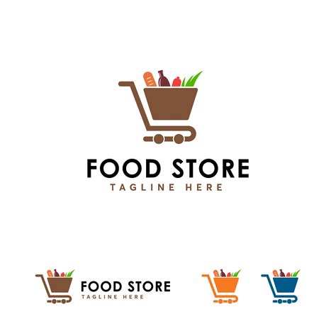 Food Store logo designs concept vector, Store logo template 2064489 ...