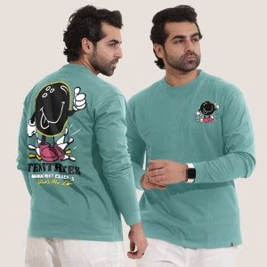 MANIAC Printed, Typography Men Round Neck Green T-Shirt - Buy MANIAC ...