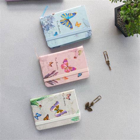 Butterfly Series Ruled Diaries A6 – Ink N Ivory