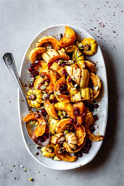 Roasted Delicata Squash with Brown Butter & Pomegranate • The Bojon Gourmet