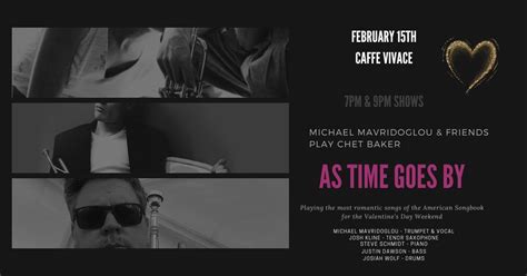 Michael Mavridoglou and Friends Play Chet Baker — As Time Goes By ...