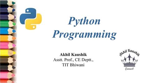 Image result for Introduction of Python Programming Language SlideShare