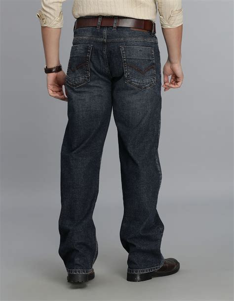 Dk Blue 5 Pocket Midrise Loose Fit Jeans – ROOKIES