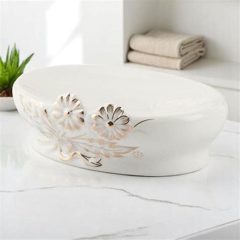 Buy Kookee Soap Holder Dish, (Art10103-Sh) White Online