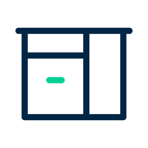 Kitchen cabinet - Free furniture and household icons