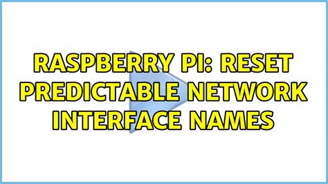 Image result for Predictable Network Interface Names