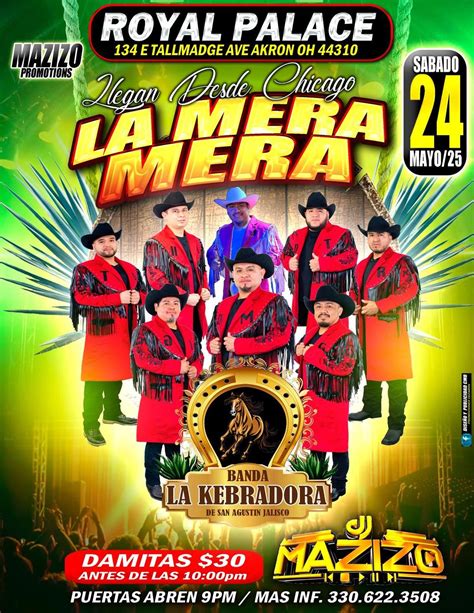 latin night akron, Royal Palace -Latin Night, Akron, 24 May 2025 ...