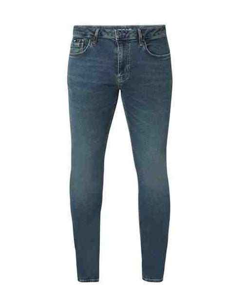 Toki Slim Straight Fit Solid Denim