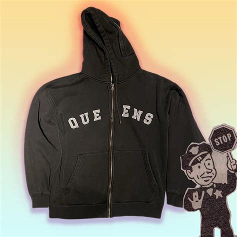 Yellow Rat Bastard Queens Hoodie Size L heavy hooded... - Depop