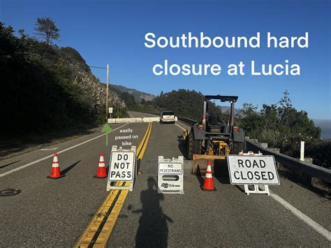 I rode through the closed down section of Highway 1 at Big Sur (and you ...