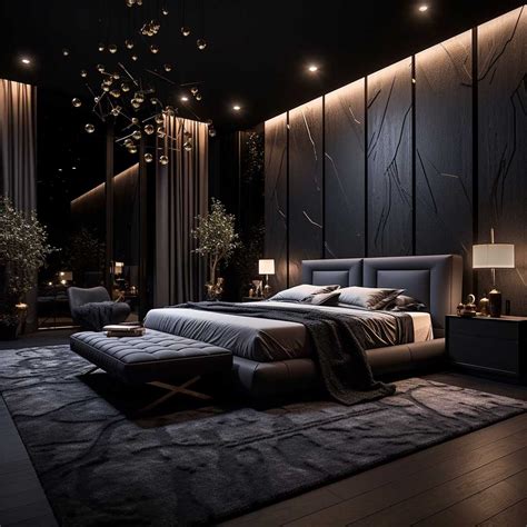 6+ Sophisticated Dark Bedroom Themes for Chic and Comfortable Homes
