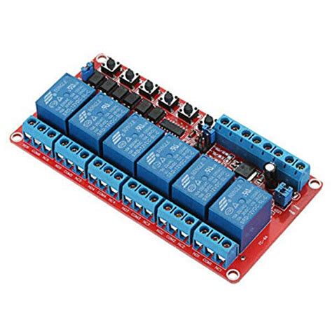 3NH® 1X(1PCS DC 12V 6-Channel Relay Module High/Low Level Triger Self ...