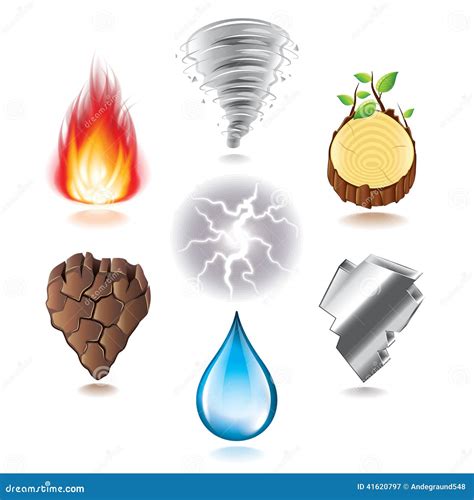 4 elements of nature royalty free - polizclassifieds