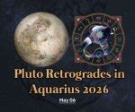Pluto Retrograde Aquarius 2026 | Effects and Remedies of Pluto ...