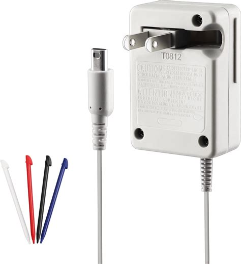 Amazon.com: Nintendo 3DS XL Charger Kit - AC Power Adapter, Stylus Pen, Wall Travel Charger ...