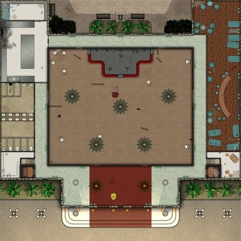 Banquet Hall Map | Cthulhu Architect