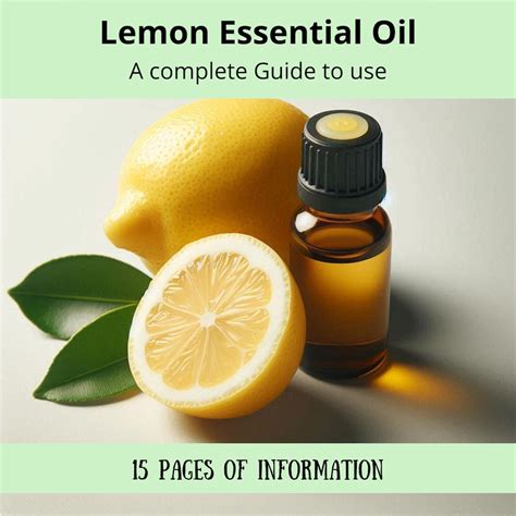 Lemon Essential Oil | Complete Guide to Lemon Essential Oil ...