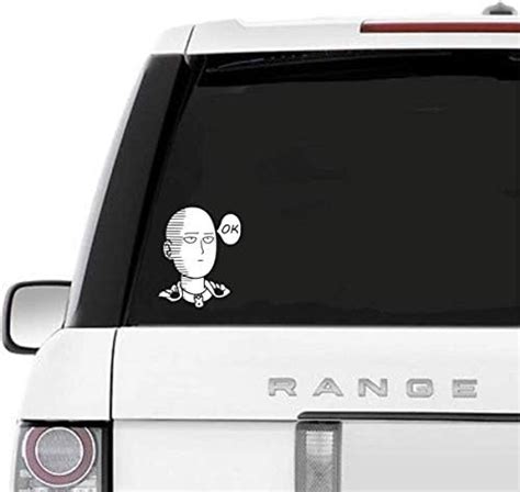 ISEE 360® Saitama One Punch Man Anime Vinyl Decal Die Cut Bike Car ...