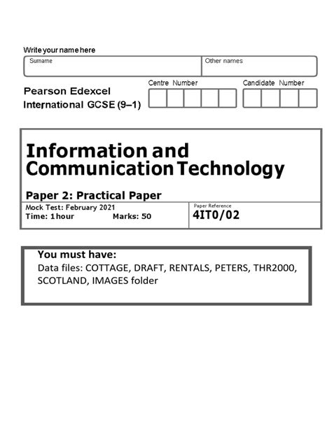 Image result for Model Paper ICT