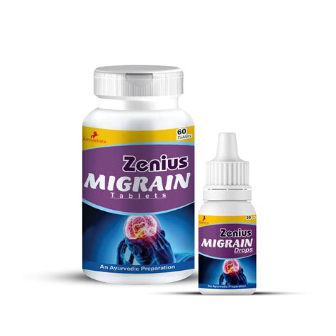 Zenius Migrain Kit (60 Tablets & 30ml Drops) – ClickOnCare