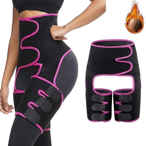 SCOBUTY Thigh Trimmer,Waist Trainer, High Waist and Thigh Trimmer,3 in ...