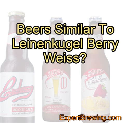 Beers Similar To Leinenkugel Berry Weiss? – ExpertBrewing.com