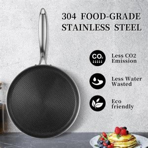 Harvic Triply Stainless Steel Dosa Tawa, non stick omelette /Roti Tawa ...