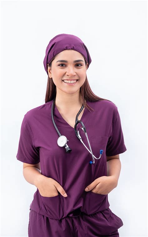 Ziva Original 5 pocket classic (Wine) Scrubs – Ziva Uniforms