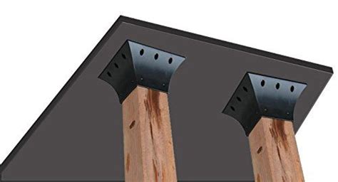 Image result for 4x4 Post Support Table Leg Brackets