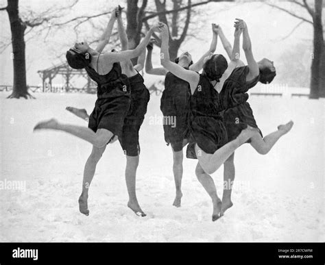 New York, New York, March 8, 1916. Girls of the Marion Morgan School of ...
