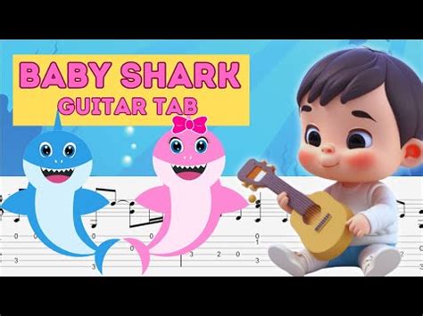 Baby Shark Guitar Tutorial 的图像结果