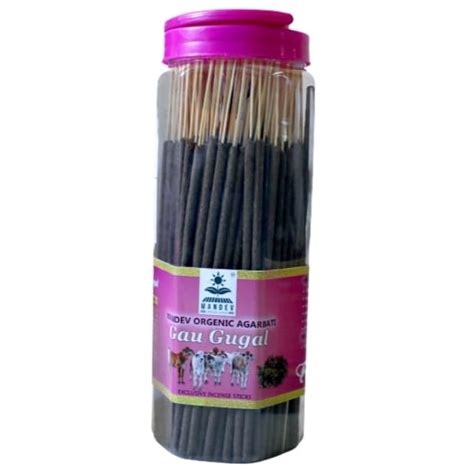 MANDEV Organic Gau Gugal Agarbatti 100% Charcoal Free Incense Stick ...